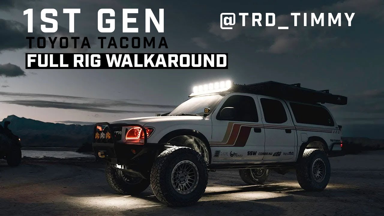 Toyota Tacoma первого поколения в стиле TRD Heritage // @trd_timmy Полный обзор сборки