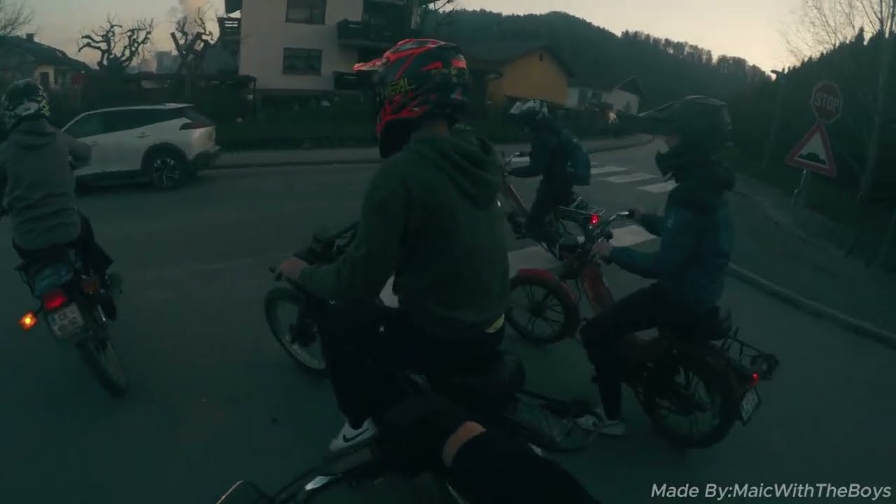 Taking Over the Backroads: The Ultimate Tomos Gang!