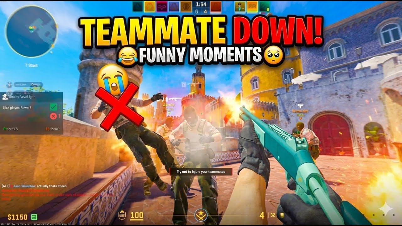 Friendly Fire is the BEST part of CS2 (Counter-Strike 2 funny moments)