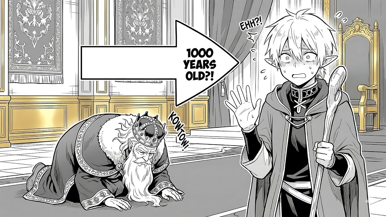 The King Bows to Him Because He Babysat His GRANDFATHER - Manga Recap