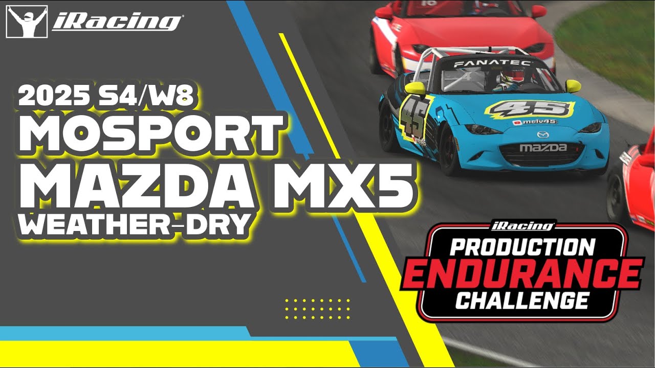 iRacing 2025 S4 W8  - PEC - Mosport - MX5