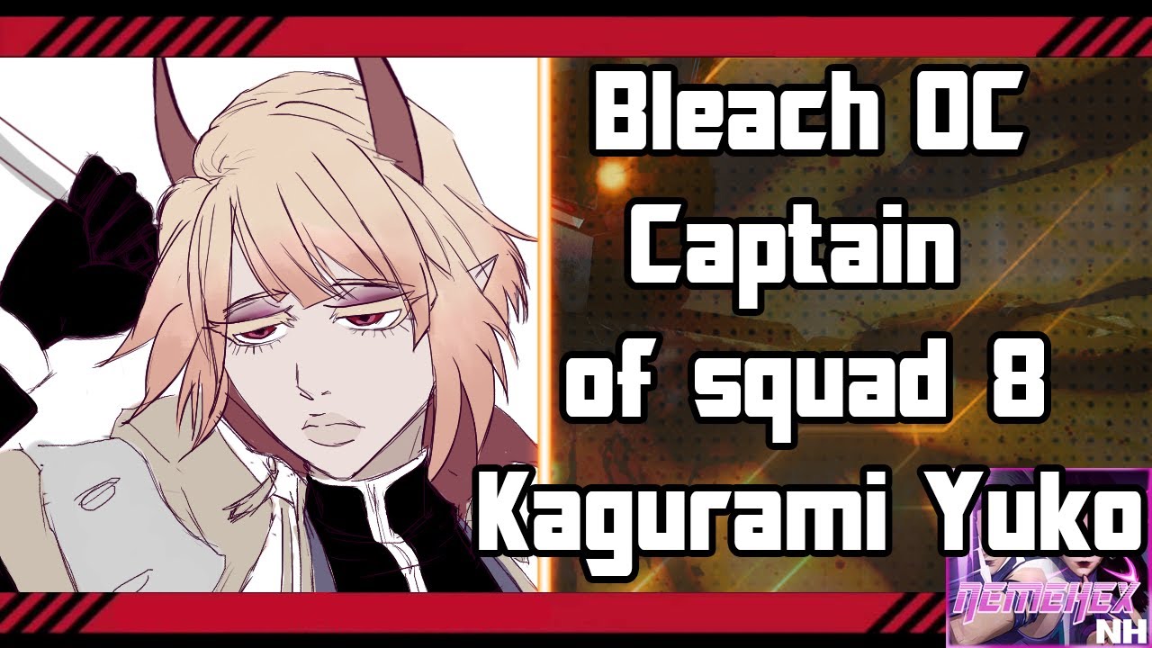 Bleach OC – Captain of Squad 8 Kagurami Yuko Redesign 2 (Speed Art)