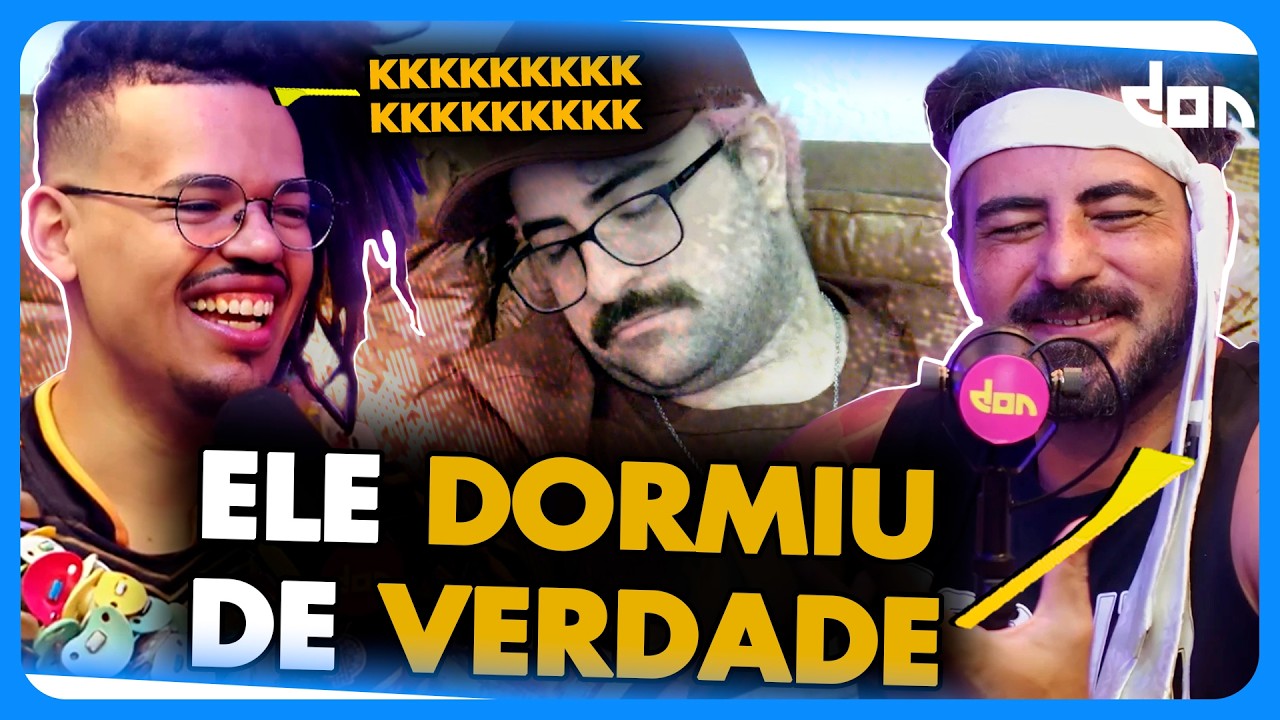 OLI SIMPLESMENTE CAPOTOU AO VIVO NO MEIO DO PODCAST