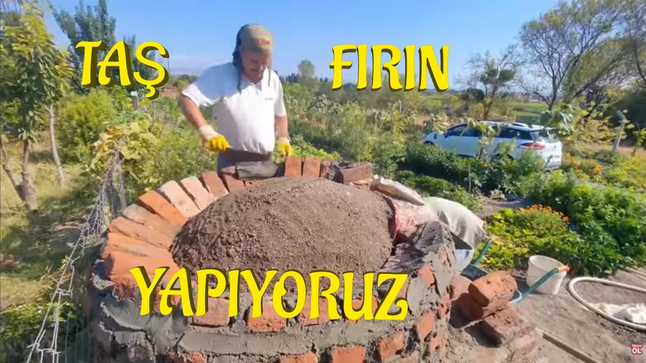 BAŞTAN SONA TAŞ FIRIN YAPIMI STONE OVEN CONSTRUCTION FROM START TO FINISH