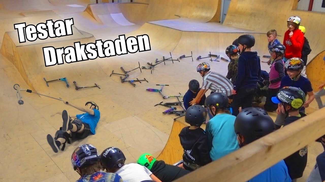 TESTAR DRAKSTADEN SKATEPARK! (GALEN FAIL I SUNDSVALL)