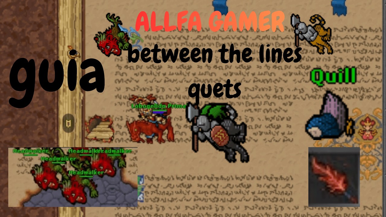 BETWEEN THE LINES QUETS (GUIA)