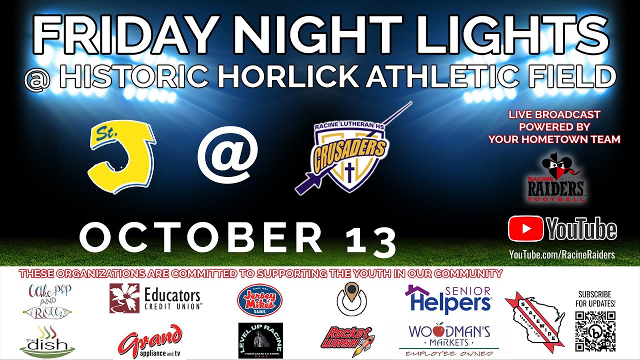 Friday Night Lights: Kenosha St. Joseph at Racine Lutheran