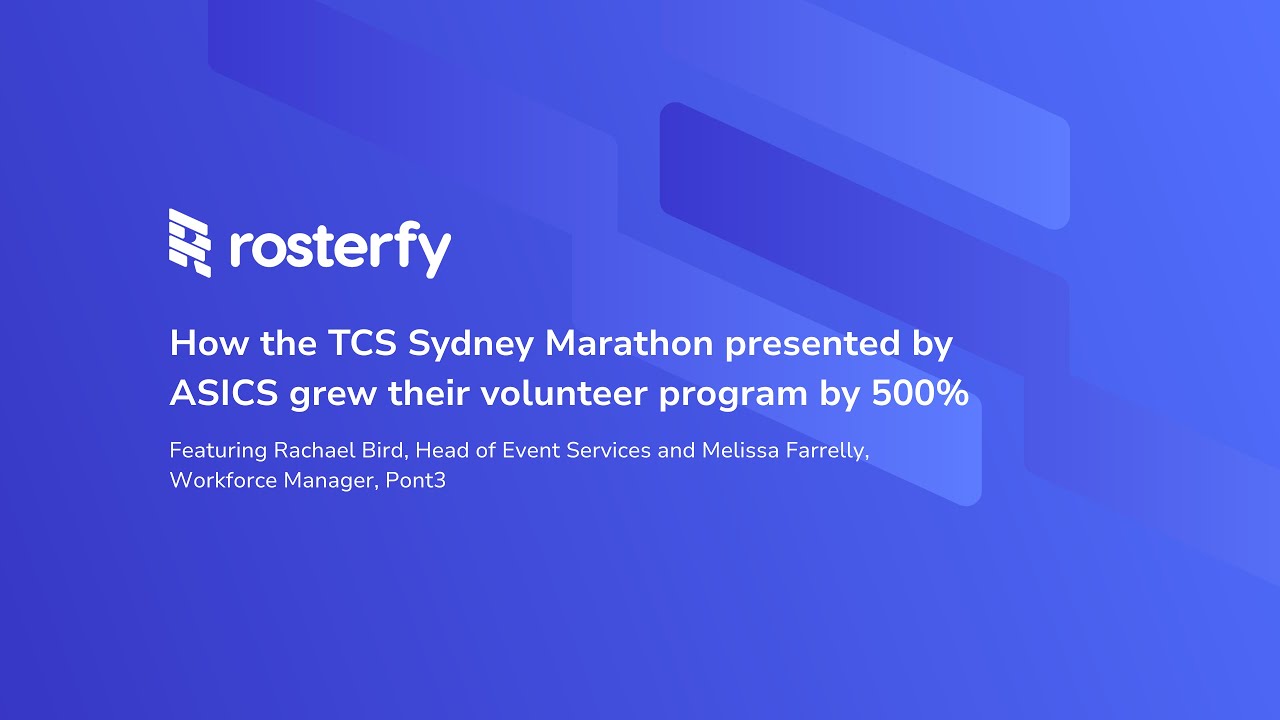 How the TCS Sydney Marathon presented by ASICS grew their volunteer program by 500%
