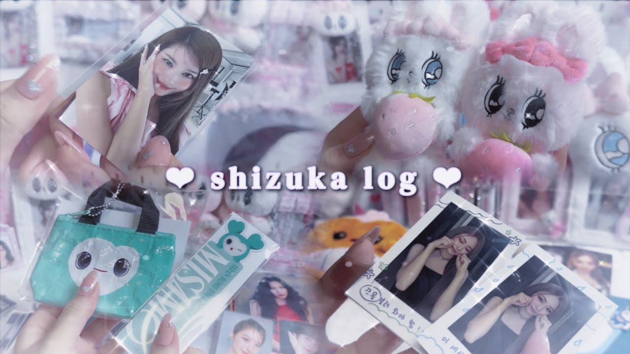 【shizukalog2】TWICE/MISAMO/ツウィ/tzuyu/グッズ/ポップアップ/ライブ/vlog/haute couture/サンリオ/エスターバニー/開封/紹介