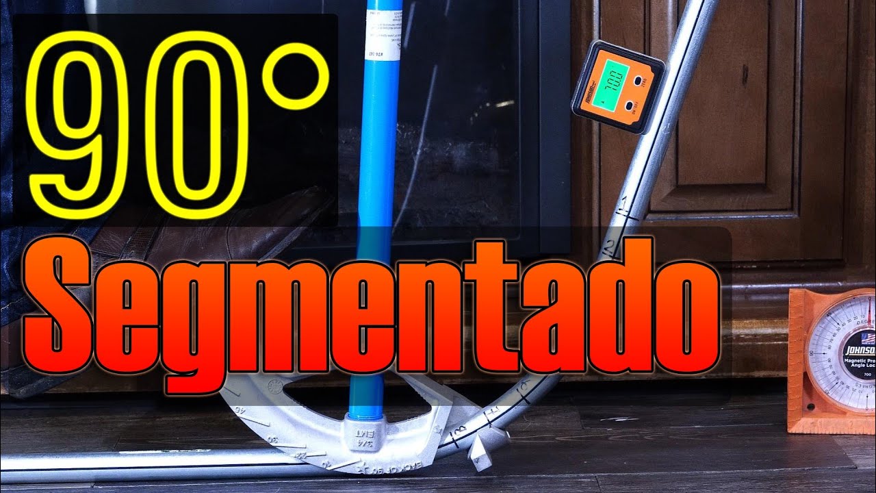 Como doblar 90°s segmentados concentricos  (Ideal 3/4 EMT)