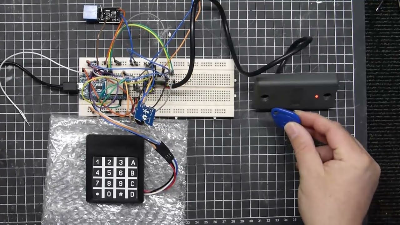 2FA Lock system with OTP