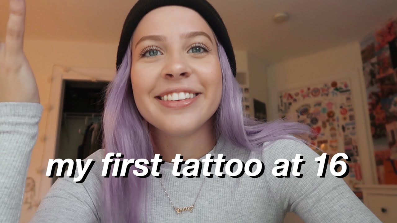 getting my first tattoo at 16