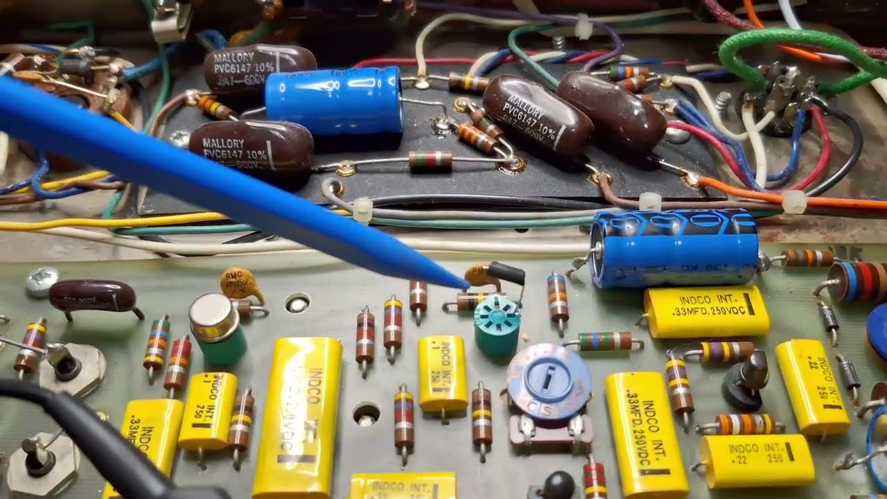 Music Man Troubleshooting HD-115 Hybrid Guitar Amplifier 2275 Chassis