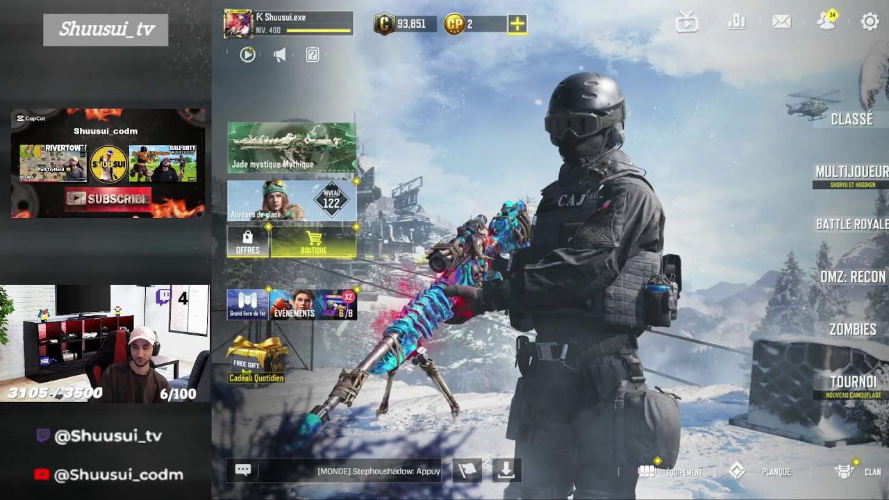 Pro Gameplay call of duty mobile !  !Youtube !Discord #callofdutymobile