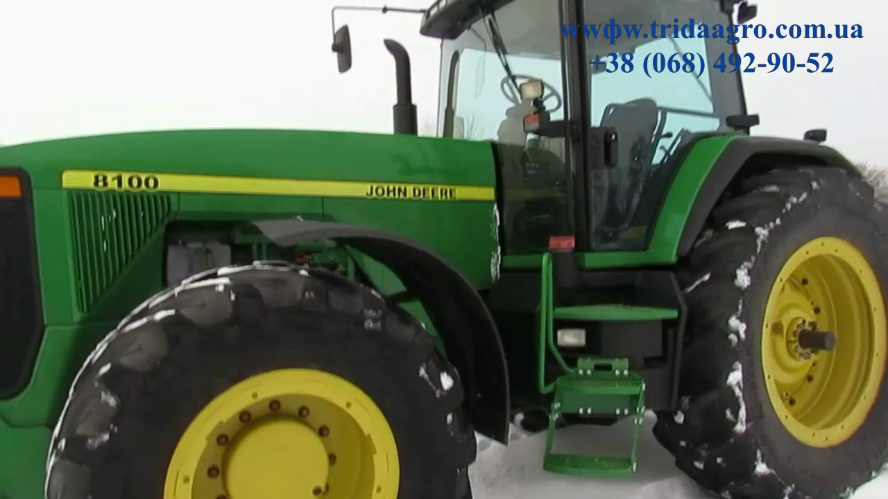 Обзор трактора John Deere 8100 (1999)