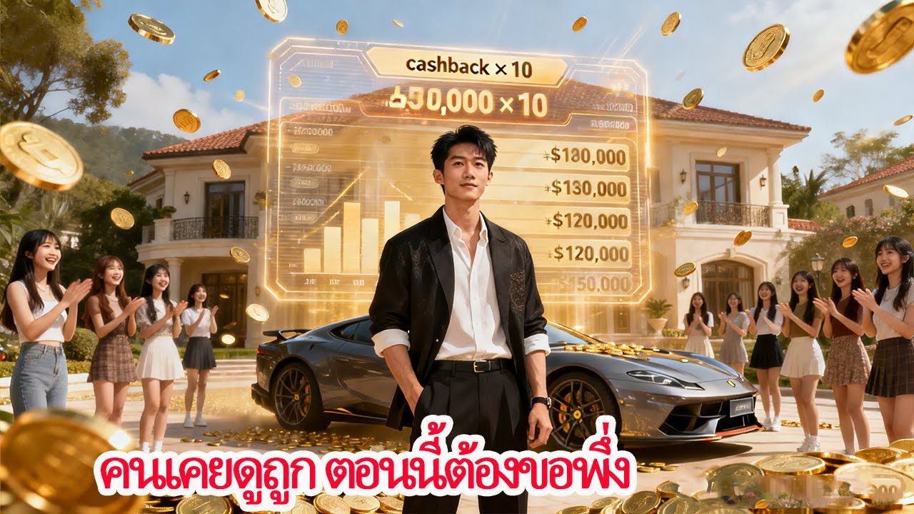 ใช้เงินให้สาวซ่าส์ ระบบคืนสิบเท่าพาผมรวยจนคนที่เคยดูถูกต้องมาขอพึ่ง