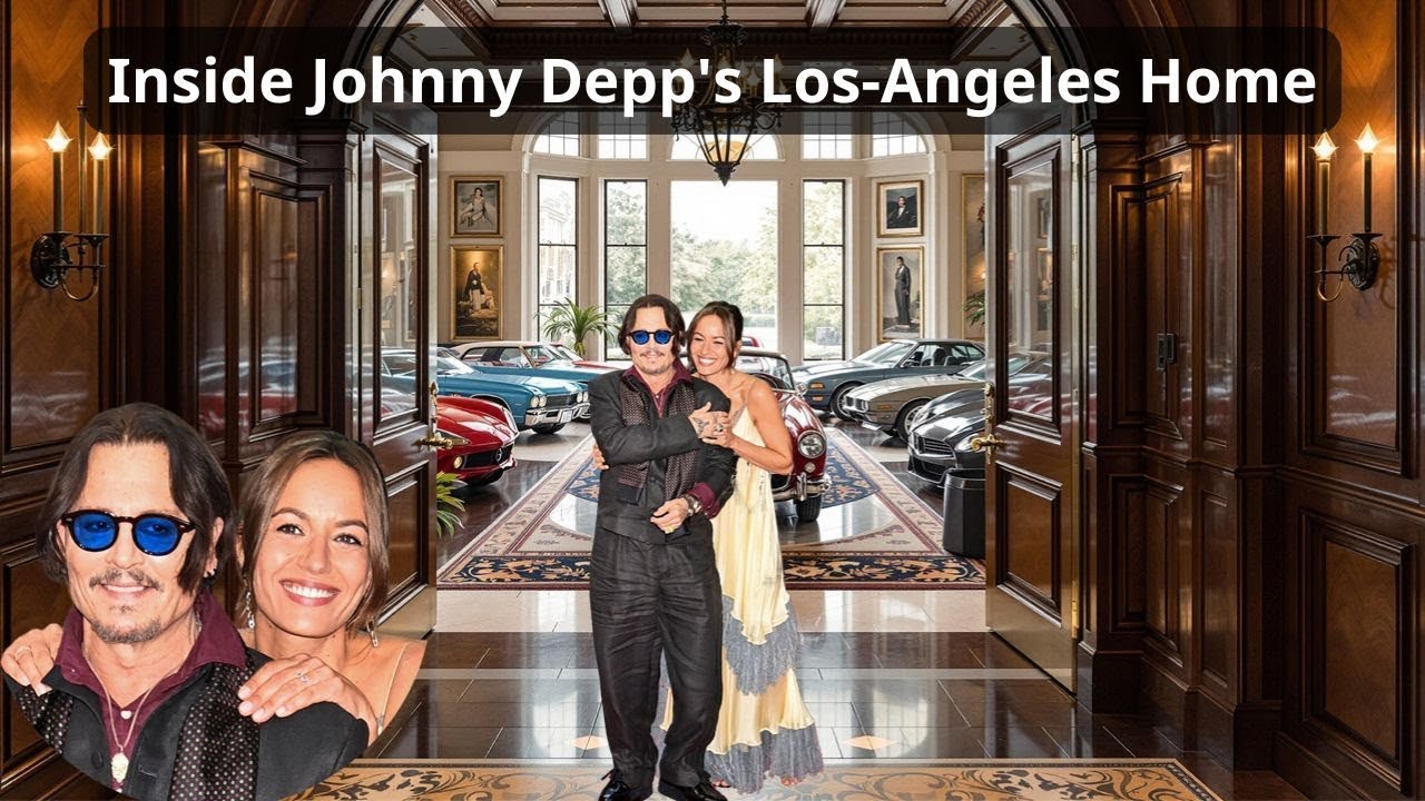 Johnny Depp's Los-Angeles Home | Partner, 2 Kids, Cars, Huge Net Worth 2025...Lifestyle