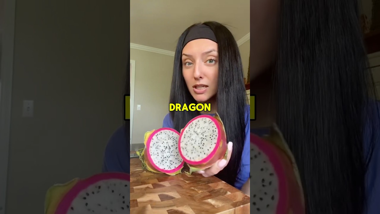 She Tried Dragonfruit For The First Time #shorts