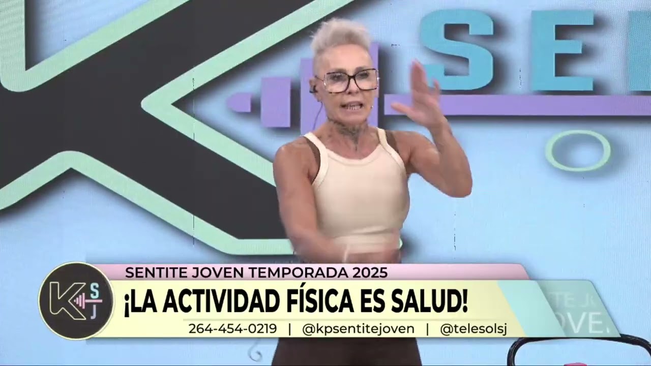 KARINA PALACIO - EJERCICIOS EN CASA - LUNES 29/12 - SENTITE JOVEN - PARTE 4