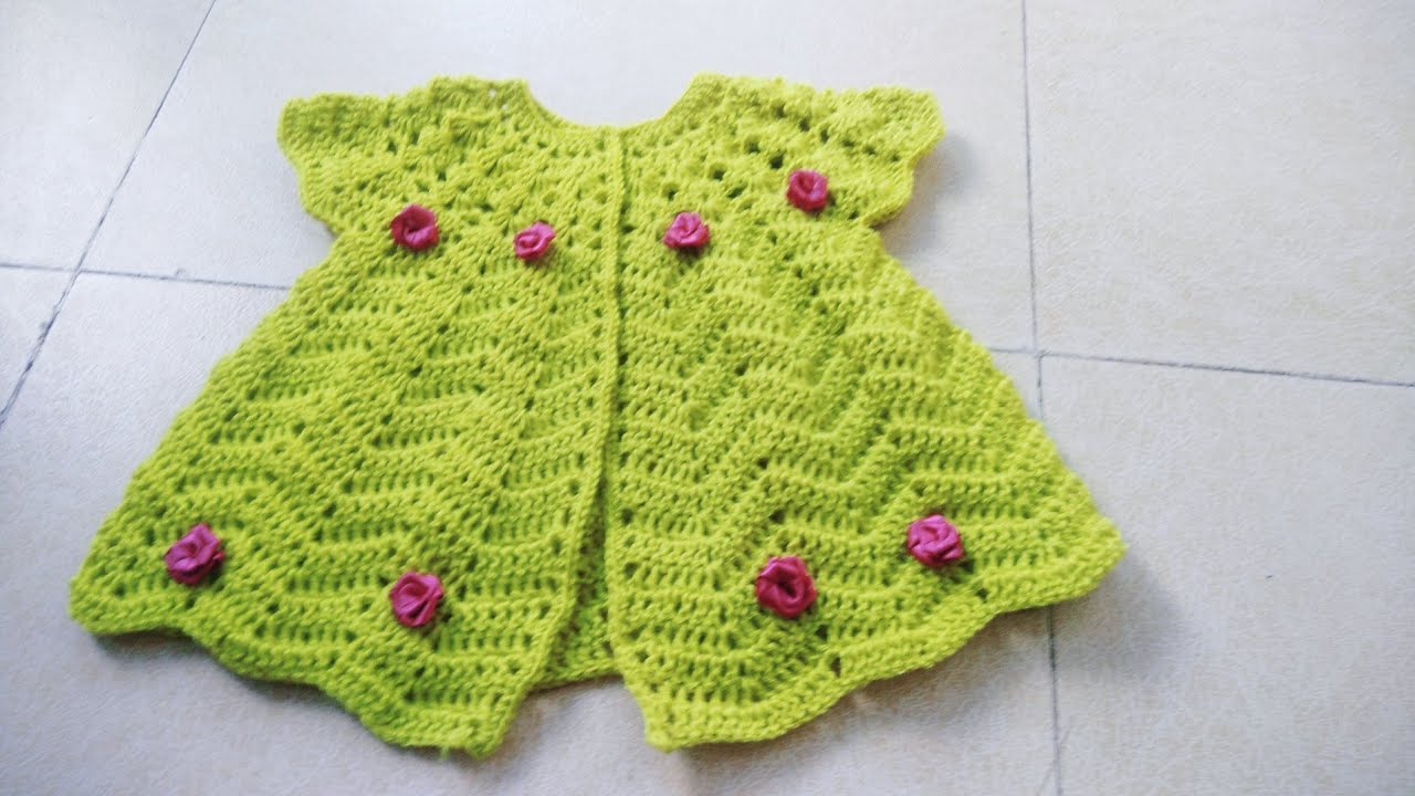 easy and beautiful crochet frock (tutorial हिंदी में)