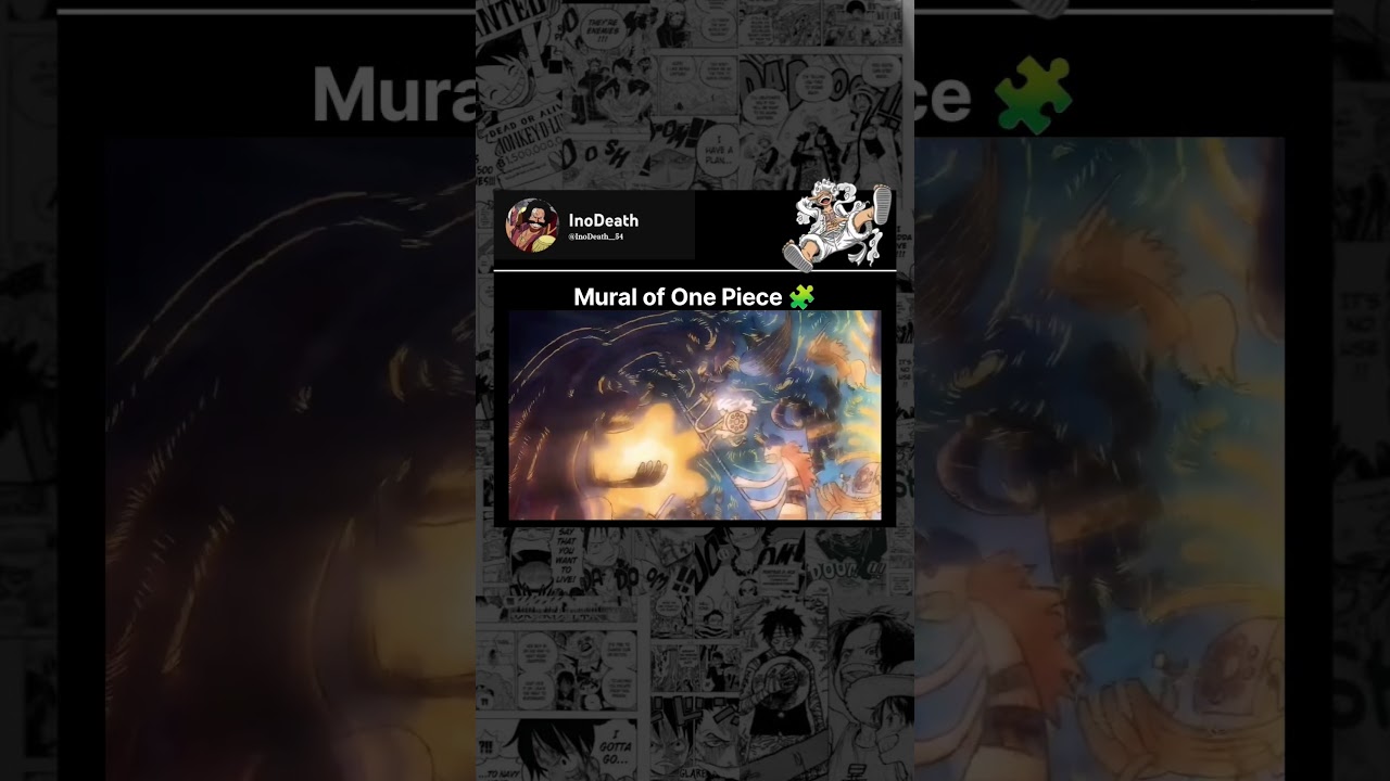 Mural of One Piece 🔥 