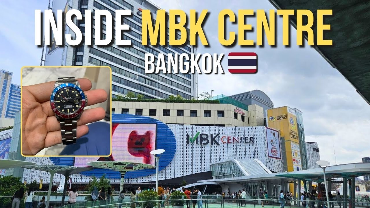 Walking MBK Shopping Mall in Bangkok + Fake Goods Tour