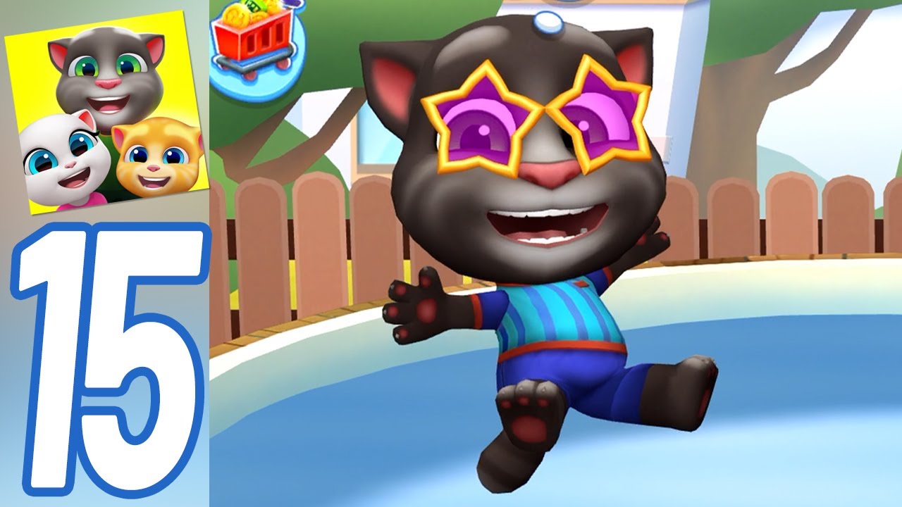 MY TALKING TOM FRIENDS (BY OUTFIT7) GAMEPLAY WALKTHROUGH - PART 15 (IOS ANDROID)