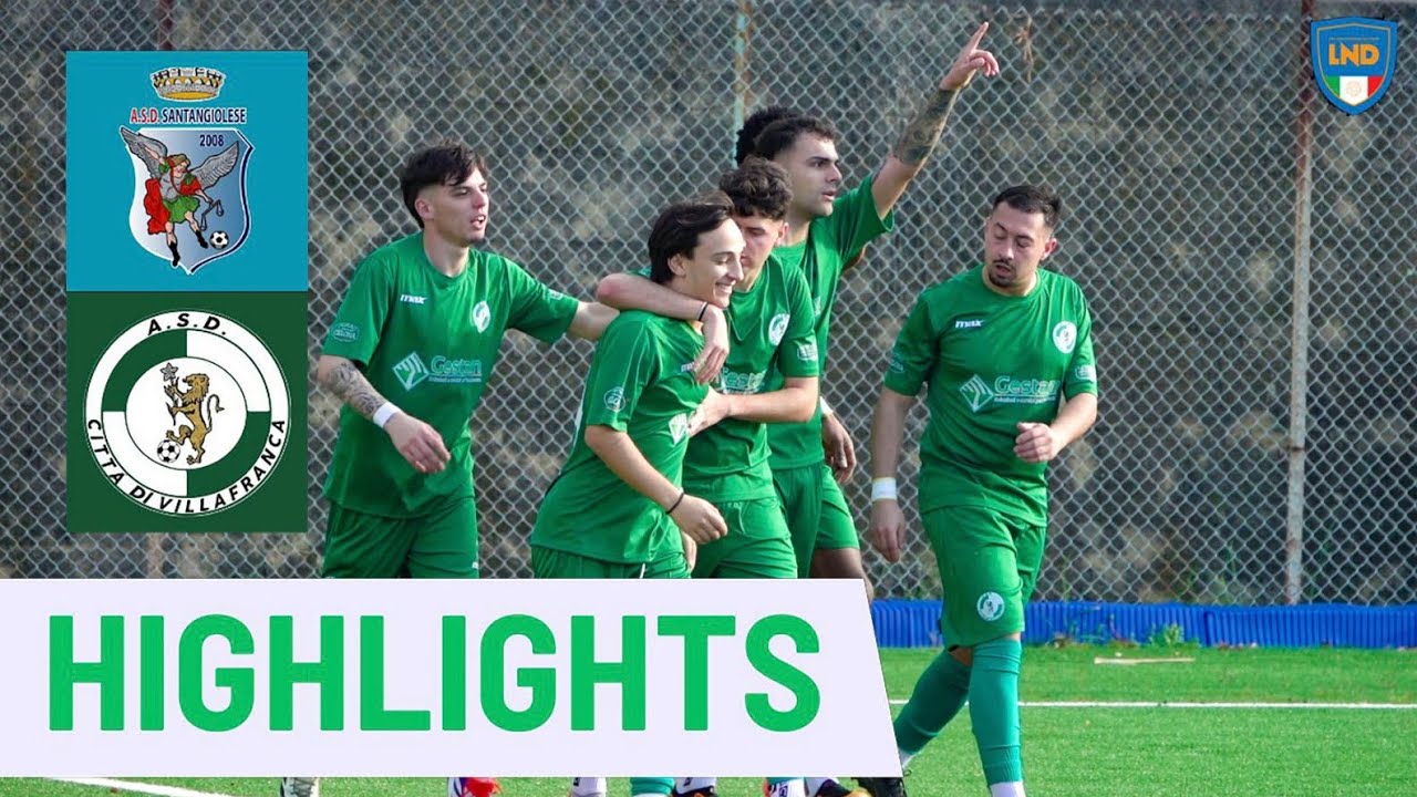 Highlights Santangiolese vs Città di Villafranca (22ª giornata - Promozione girone B)