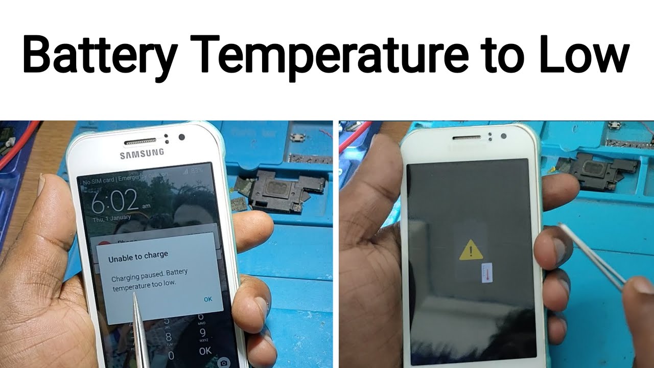Battery temperature to low problem solution.