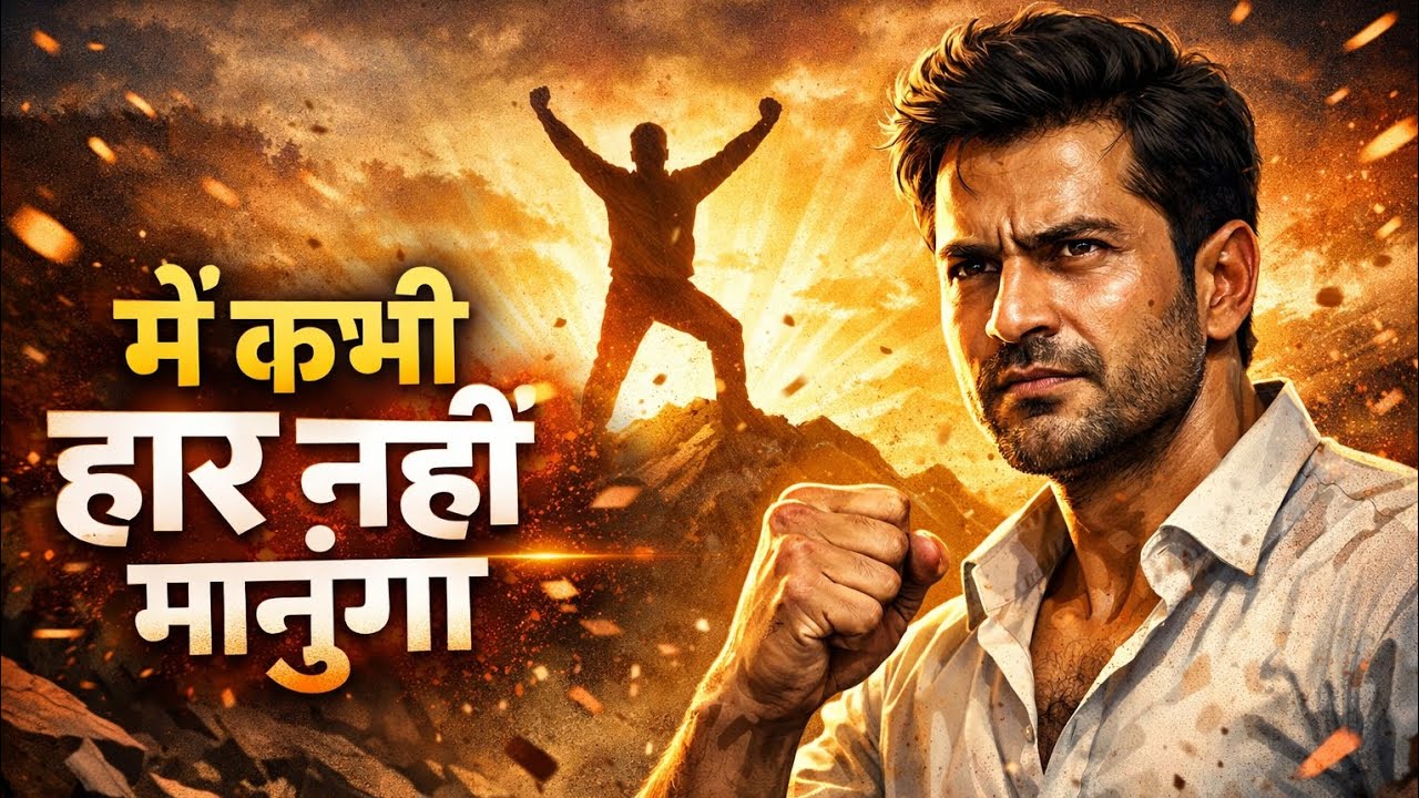 में कभी हार नहीं मानूंगा l best motivation video l 2026 