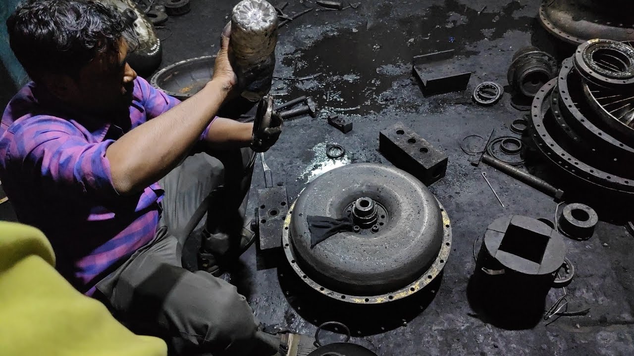 fluid coupling repairing fluid coupling room