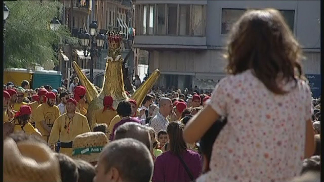 Tanda de llu&iuml;ment del seguici popular de Tarragona 2019