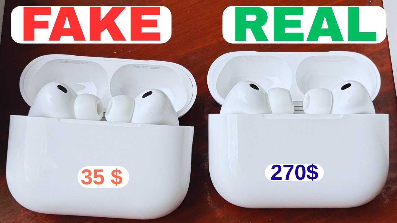 Fake vs Original AirPods Pro 3