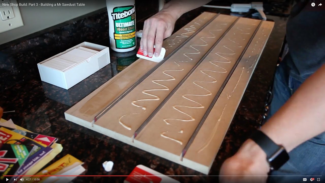 New Shop Build: Part 3 - Building a Mr Sawdust Table