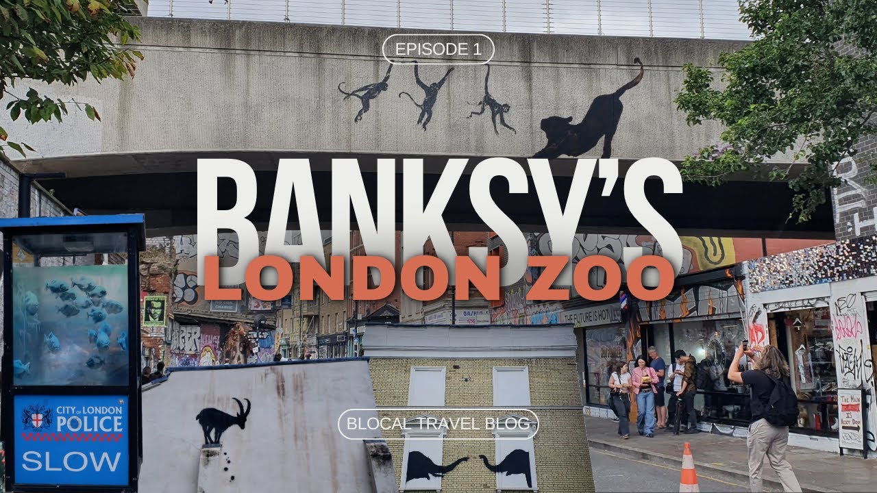 A Week with Banksy's New Works: Finding the 
