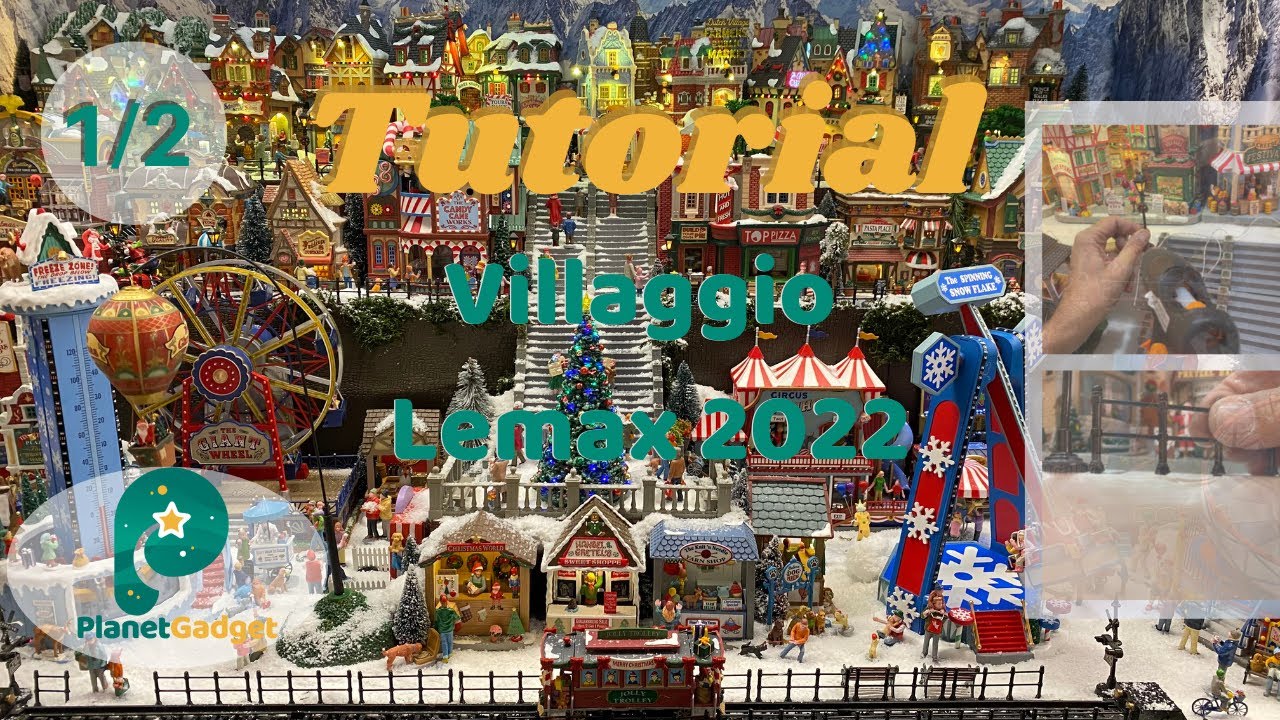 Creiamo il villaggio Lemax | Tutorial semplificato | Parte 1/2 | Natale 2022
