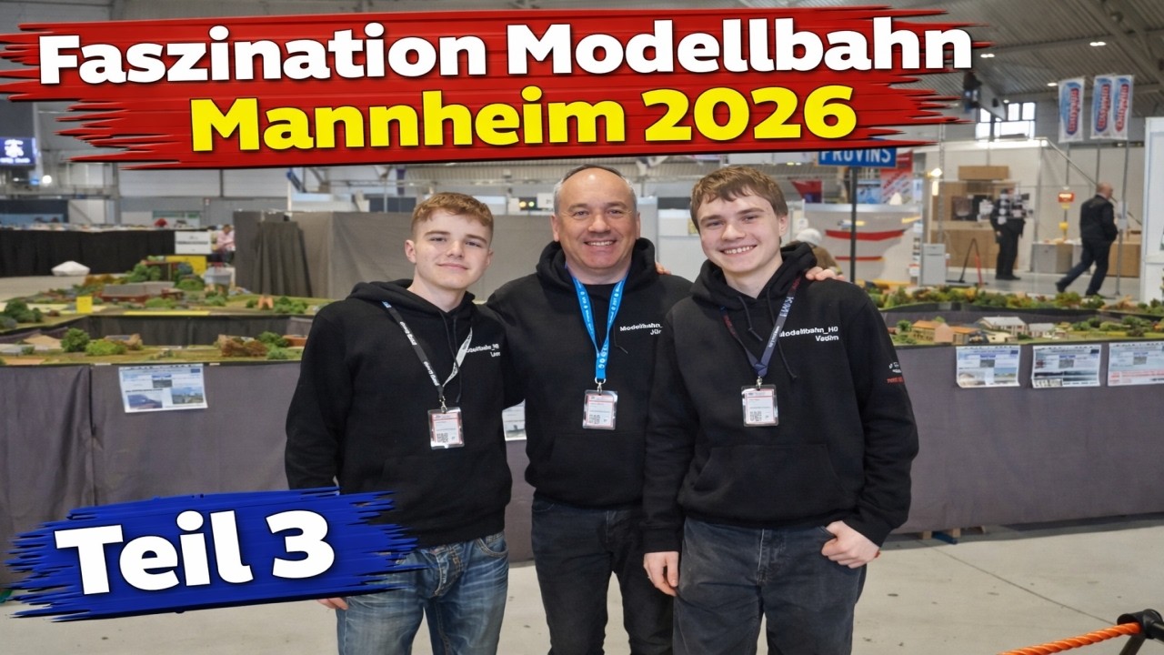 Finale: Faszination Modellbahn Mannheim 2026 | Messerundgang Teil 3