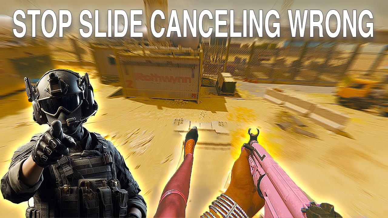 YOU ARE SLIDE CANCELING WRONG AND IT NEEDS TO STOP NOW !!! | COD: MW3