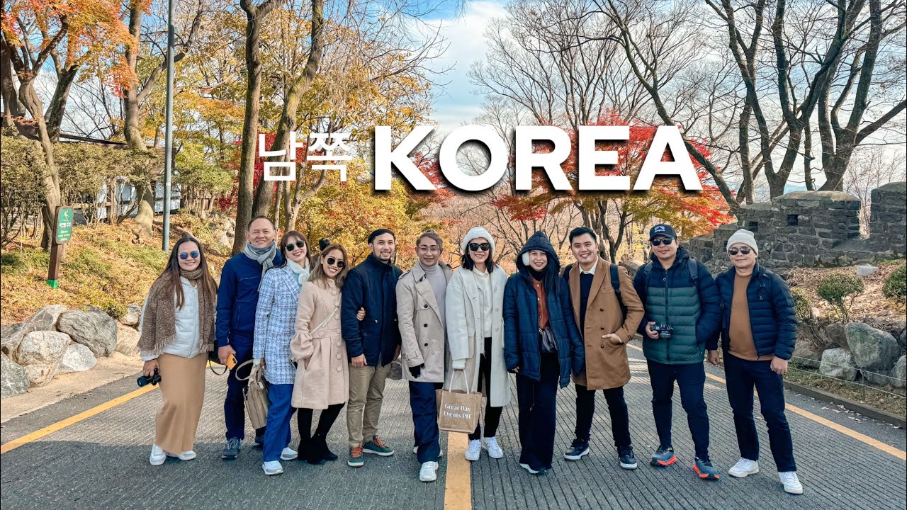 South Korea Autumn Vlog 🇰🇷 | Fall Colors, Food & Adventures