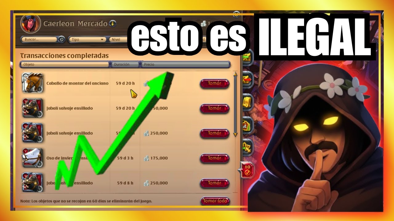 💰 Esto Está TOTALMENTE ROTO en el Mercado de Albion 💰