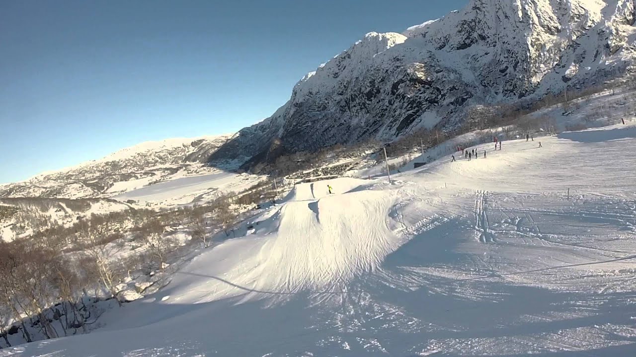 Twintip freeride in Stavtj&oslash;rn Norway