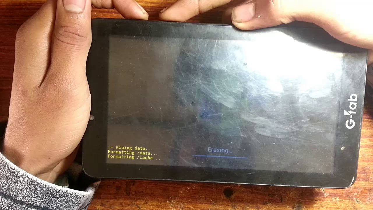 gtab p100m hard reset pattern remove