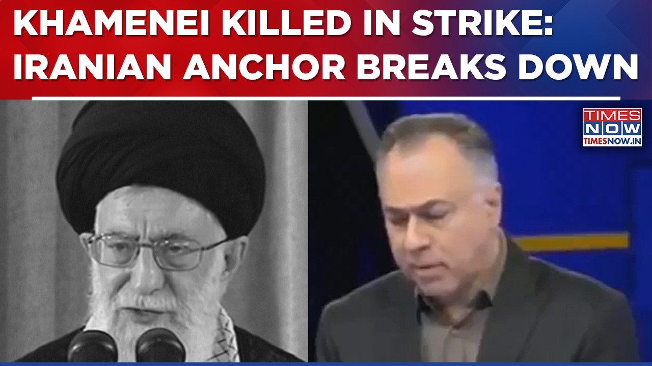 Khamenei Died In Israel-US Strike, Iranian Anchor Breaks Down Live | Middle East On Edge | Iran News