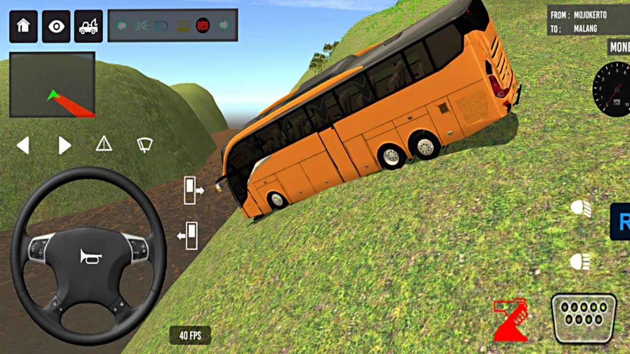 Indonesia Coach bus driving 💥🤩 | Euro bus simulator 2026 Android gameplay #game 1 Part 42