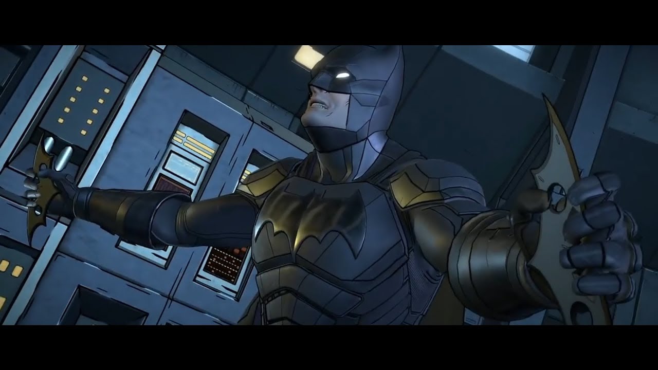 Batman Telltale - Batman vs Bane & Freeze Fight
