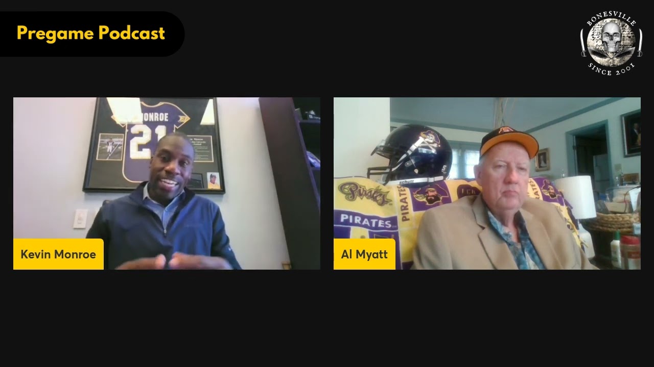 Bonesville Pregame Show (ECU at Tulsa | Nov. 14, 2024)