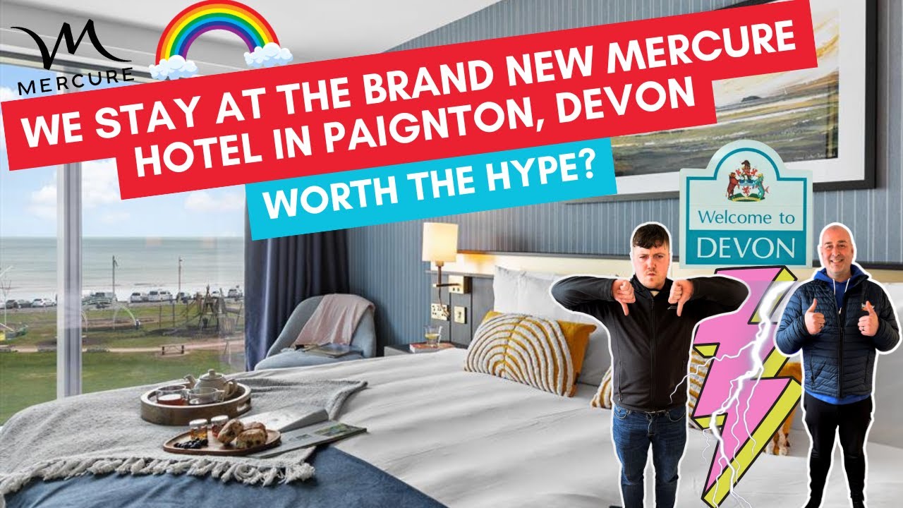 We stay at the BRAND NEW Mercure Hotel in Paignton, Devon - Worth the Hype?