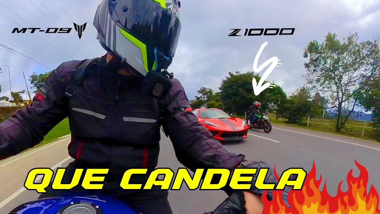 La MT09 no se DEJA de la  Z1000???? 🔥🚀🧨