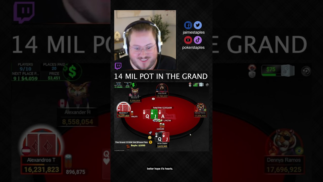 $1K Final Table BUBBLE