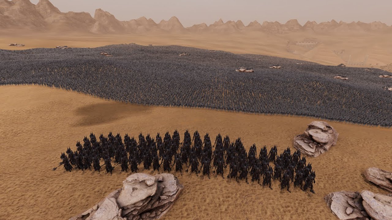 100k Jedi ⚡VS Sauron, Arrow Spartans and Samurai  | UEBS 2 | Ultimate Epic Battle Simulator 2